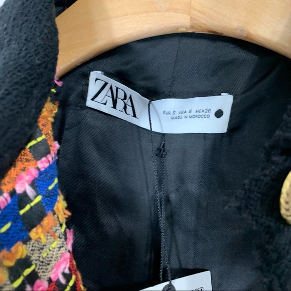 NWT Zara colorful cropped jacket - Picture 7 of 7